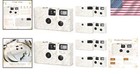 Romantic 10 Pack Single Use Cameras With Flash - Perfect For Parties   Weddings