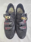 Sidi Genius 5 Carbon Road Cycling Shoes Size 11 5 Black 3-bolt