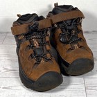 Keen Targhee Mid Wp  Dark Earth golden Brown  Size 9 Little Kid