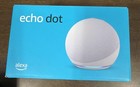 New - Sealed Amazon Echo Dot 5th Gen  Smart Speaker Bluetooth Music White Alexa