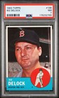 1963 Topps Baseball Vintage 3 Psa  All  Boston Red Sox All Psa  High Grade
