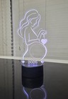 Pregnant Pregnancy Baby Announcement Ultrasound Frame Home Decor Light Lamp Gift