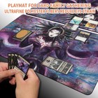 Liliana  Dreadhorde General- Board Game Mtg Playmat Magic The Gathering Playmat