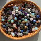 20x Wholesale Natural Mixed Sphere Quartz Crystal Ball Reiki Healing 15mm  Box