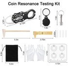 Coin Ping Tester Kit For Silver   Gold Coins  Portable Coin Pinger With Magne