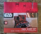 New Disney Star Wars Force Awakens Twin Sheet Set 3-piece Cotton poly Rare  