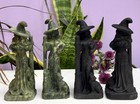 Wholesale Lot 4 Pcs Natural Black Obsidian   Nephrite Jade Witch Healing Energy