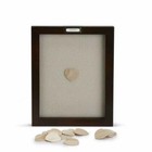 13  X 10  Loving Hearts Guest Book Wood Framed Wall Art Plaque