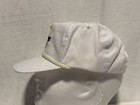 New Vtg Miller Genuine Draft Hat Snapback Rope Cap White Gold Free Ship