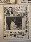 Lot Of 3 Marty Robbins    the Drifter     1970  71 Fan Club Magazine Booklets 