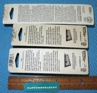 Lot Of Three  3  Different Heddon Original Magnum Torpedos Nos  6