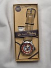 Disney Original Mickey Mouse Watch Mu1108 Sii Since 1928 Vintage W Original Box