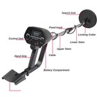 Underground Metal Detector Gold Digger Hunter Deep Sensitive Waterproof Coil