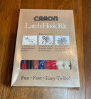 Caron Christmas Toy Soldier Latch Hook Vintage 70s Rug Kit  3094 20x27 Usa 1978