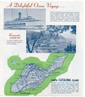 1940 Promotional Brochure For Santa Catalina Island Ca