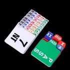 Bridge Bidding Boxes  set Of Four  Navy Blue  With Plastic Bidding Cards