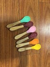 Avanchy Baby Spoons Bamboo Silicone 