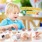 Lomimos 3d Cartoon Puzzle For Kids  30 Pieces 3d Jigsaw Gyroscope Montessori Toy