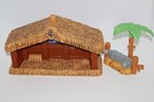 Fisher Price Little People Nativity Christmas Stable Manger Set Works Incomplete