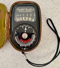 Weston Master Ii Model 735 Universal Exposure Meter With Original Leather Case