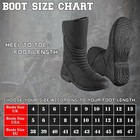 Men   s Motorcycle Boots Genuine Leather Waterproof Riding Touring Protective