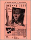 Cry Baby - 1990 - Original Press Kit - Johnny Depp - Incudes 5 Photos  3 Slides