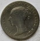 1848 Queen Victoria 4d Fourpence Groat Coin 9 25 Silver Fine Collectable Grade