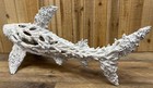Shark Coral Design Resin Statue 19  X 8 