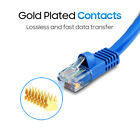 Cat5e Ethernet Cable Lan Computer Network Cat5 Rj45 Internet Blue Patch Cord Lot