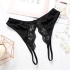 Usa Sexy Women Lace Thong G-string Panties Lingerie Underwear Crotchles T-back