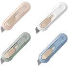 4pcs Utility Knife Sk5 Retractable Blade Box Cutter Home Office Craft Tool New