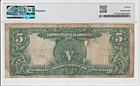 1899  5 Silver Certificate Indian Chief Note Pmg Choice Fine 15 Fr273 Large Size