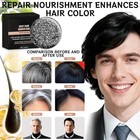 2pcs Gray Hair Reverse Bar Soap  Natural Black Soap For Gray Hair Coverage  Blac