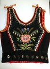 Polish Folk Costume Vest Gorset - Krak  w Handmade Authentic  Vintage