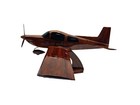 Grumman Aa-5 Aa-5b Tiger Wooden Mahogany Wood Private Pilot Model Airplane New