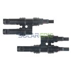 1 Pair T Branch Solar Panel Cable Connector Male   Female Solar Connector Ip65