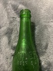 Vintage Ponders Chick Springs Ginger Ale Embossed Green Soda Bottle Greer  Sc