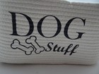 Medium Woven Dog Toy Basket dog Stuff Organizer collapsible Dog Toy Bin Beige