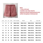 Womens Loose Hot Pants Plus Size Elastic Waist Drawstring Summer Casual Shorts
