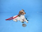 Sandicast Dog Christmas Ornament-jack Russell Terrier W light String-new In Box