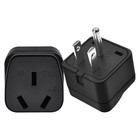 Nema 5-15p To Au As3112 Power Adapter - 2 Pack Us To Australia Plug Cord