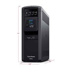 Cyberpower Pfc Sinewave Computer Battery Backup  1500va 1000w Ups  12 Outlets