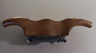 Vintage E c  Atkins   Co  Ram   s Horn Cabinet Scraper W  Original Blade