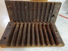 Vintage Gispert Wooden 10 Mold Cigar Press  Rare