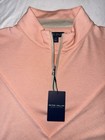 Peter Millar Albatross 1 4 Zip Pullover Medium Nwt Msrp  175