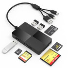 Memory Stick Pro Duo Adapter Reader - 8 In 1 Sd tf ms cf xd Card Reader For I   