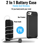 For Iphone 8 7 6 Se External Battery Charger Case Fast Power Bank Charging Cover