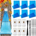 6-piece Maple Syrup Tapping Kit - Pvc Sap Sack Holders  3 Gallon Bags  Taps   To