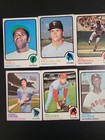 1973 Topps Baseball Cards Lot - 8 Different Scarce High Numbers - W  Bobby Hese