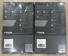  2  Stiga Raptor Premium Quality Ping Pong Paddles Brand New  t1291-1
